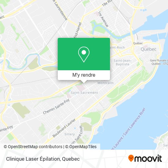 Clinique Laser Épilation plan