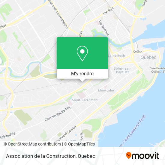 Association de la Construction plan