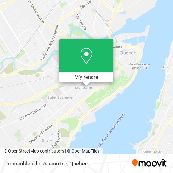 Immeubles du Réseau Inc plan