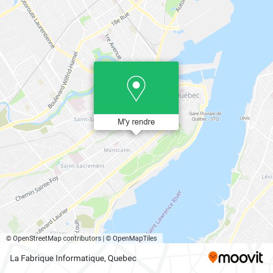 La Fabrique Informatique plan