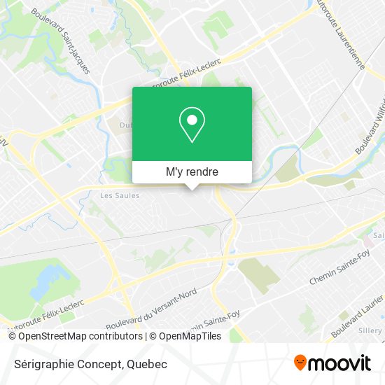 Sérigraphie Concept plan