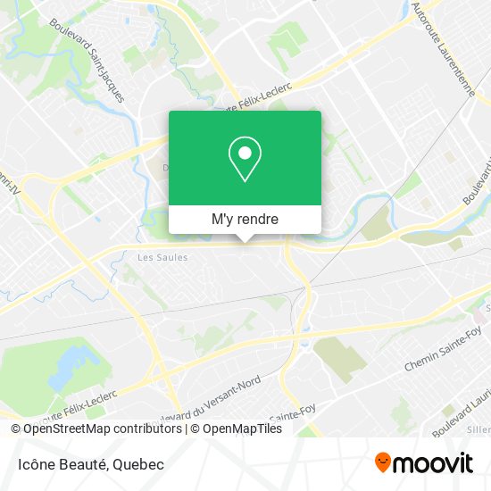 Icône Beauté plan