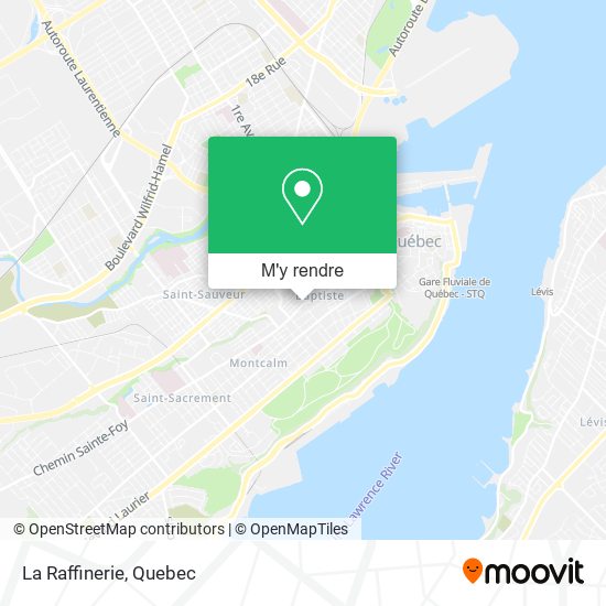 La Raffinerie plan