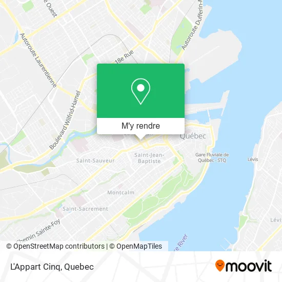 L'Appart Cinq plan