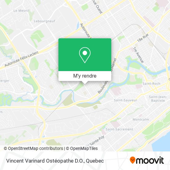 Vincent Varinard Ostéopathe D.O. plan
