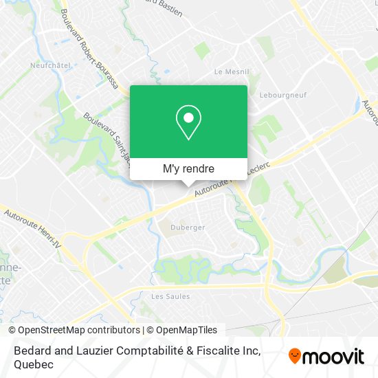 Bedard and Lauzier Comptabilité & Fiscalite Inc plan