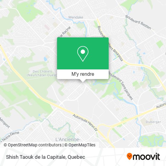 Shish Taouk de la Capitale plan