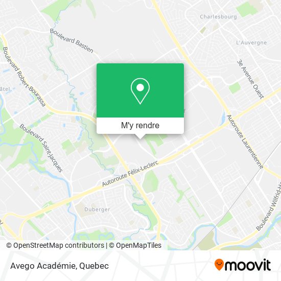 Avego Académie plan