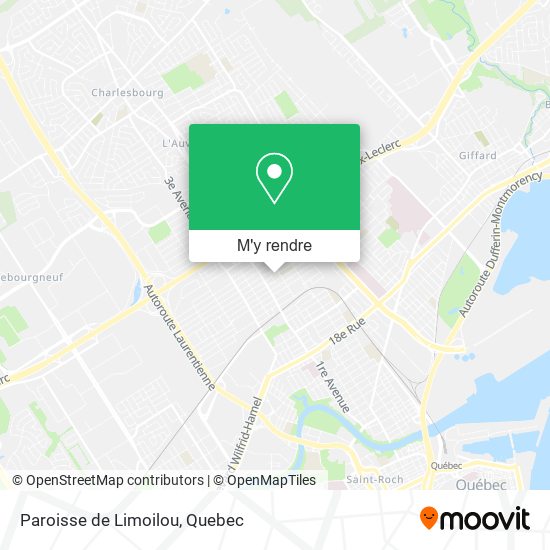 Paroisse de Limoilou plan