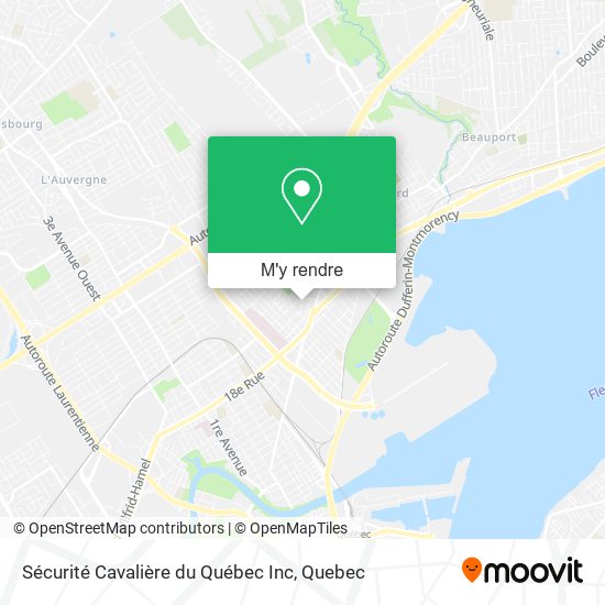 Sécurité Cavalière du Québec Inc plan