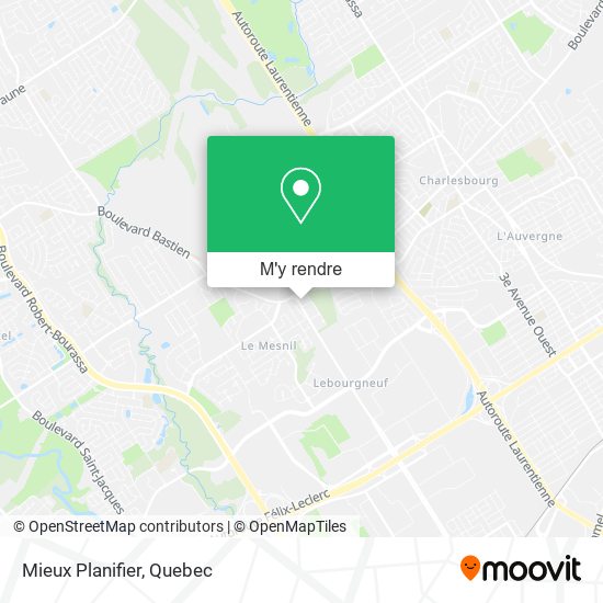 Mieux Planifier plan