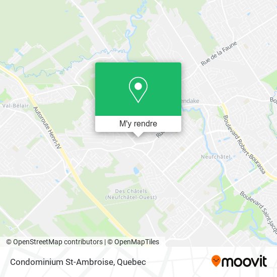 Condominium St-Ambroise plan