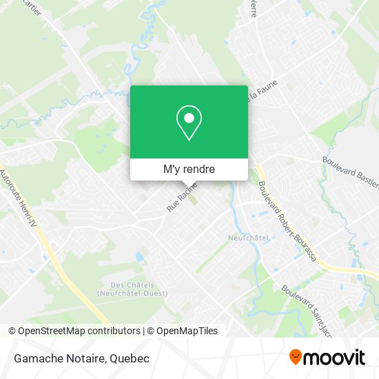 Gamache Notaire plan