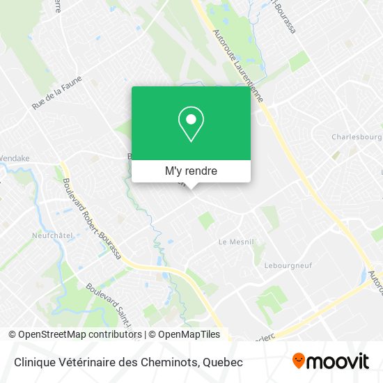 Clinique Vétérinaire des Cheminots plan