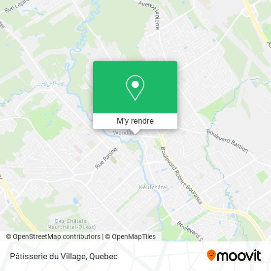 Pâtisserie du Village plan