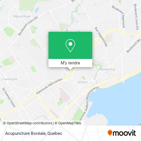 Acupuncture Boréale plan