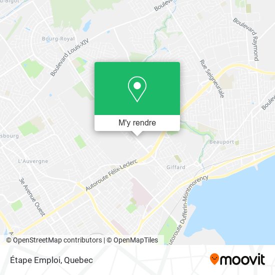 Étape Emploi plan