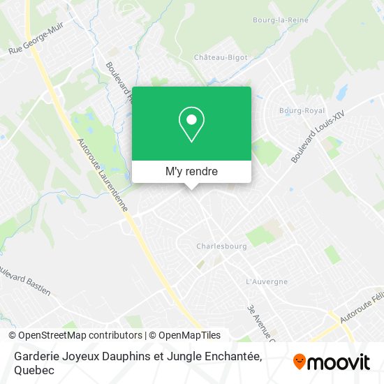 Garderie Joyeux Dauphins et Jungle Enchantée plan