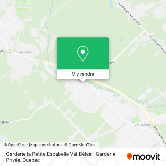 Garderie la Petite Escabelle Val-Bélair - Garderie Privée plan