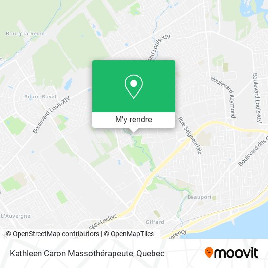 Kathleen Caron Massothérapeute plan