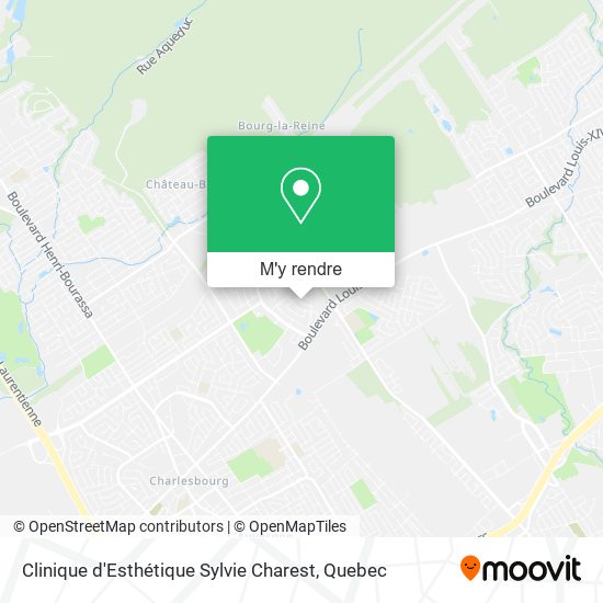 Clinique d'Esthétique Sylvie Charest plan