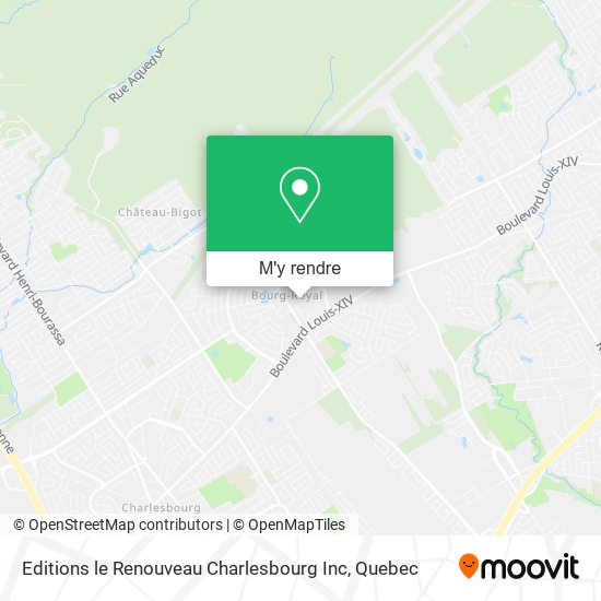 Editions le Renouveau Charlesbourg Inc plan