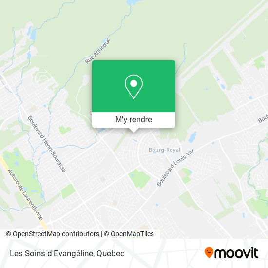 Les Soins d'Evangéline plan