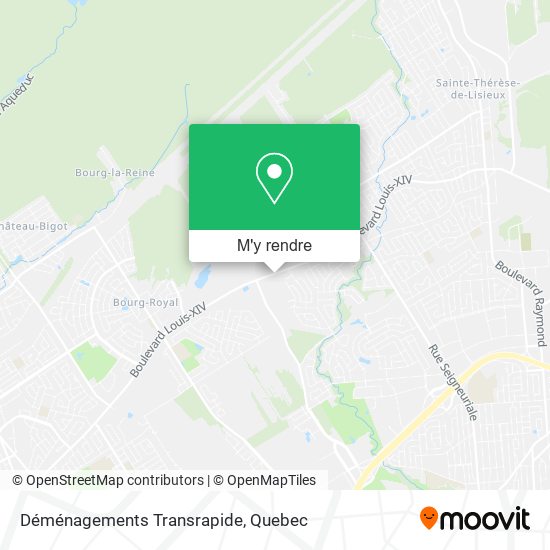 Déménagements Transrapide plan