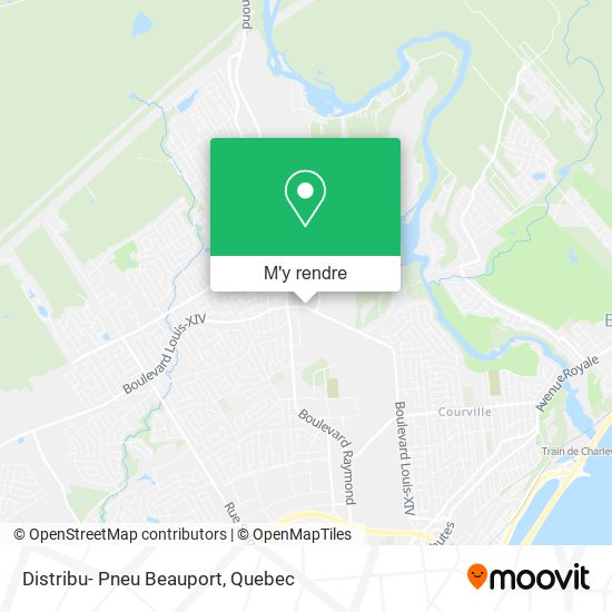 Distribu- Pneu Beauport plan