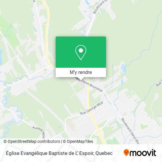 Église Evangélique Baptiste de L' Espoir plan