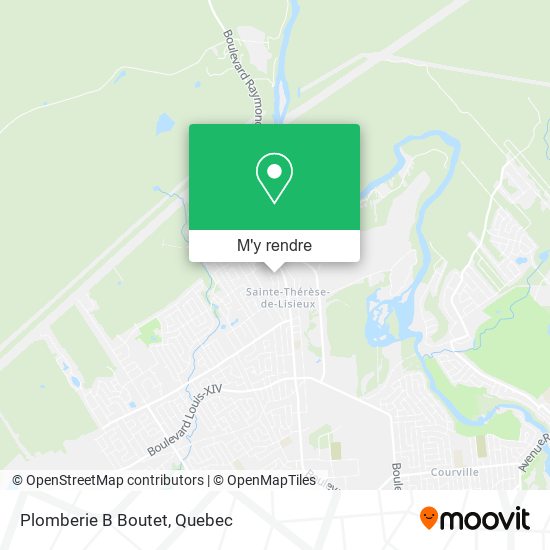 Plomberie B Boutet plan