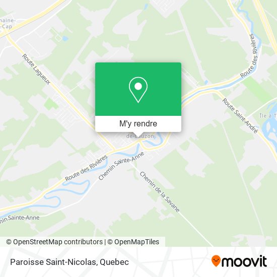 Paroisse Saint-Nicolas plan