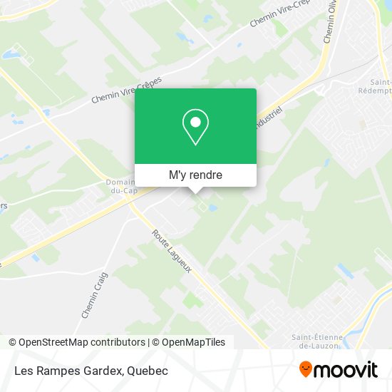 Les Rampes Gardex plan