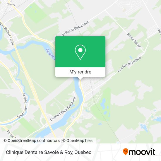 Clinique Dentaire Savoie & Roy plan