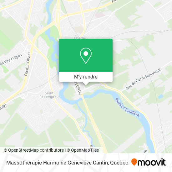Massothérapie Harmonie Geneviève Cantin plan