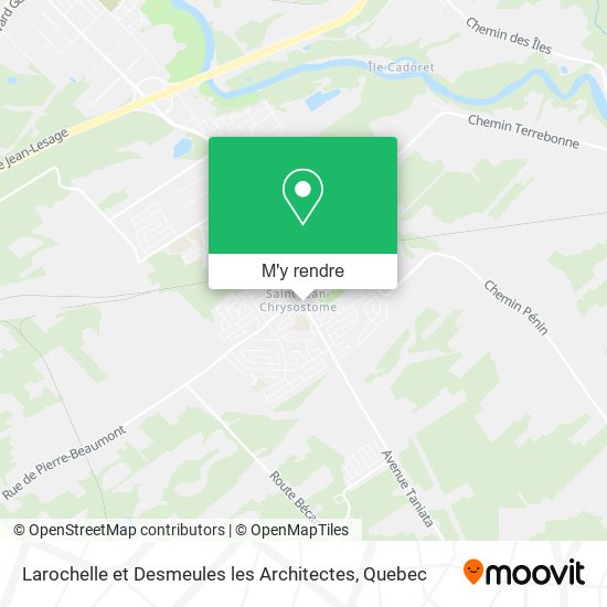 Larochelle et Desmeules les Architectes plan