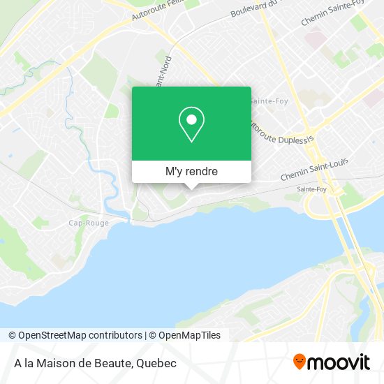 A la Maison de Beaute plan