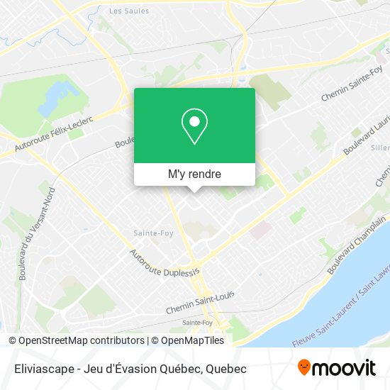 Eliviascape - Jeu d'Évasion Québec plan