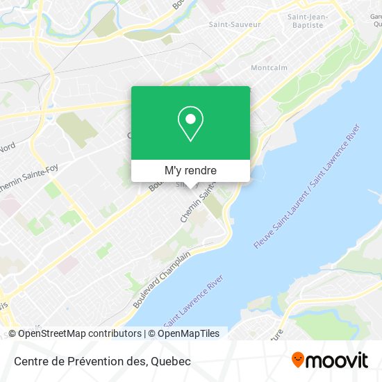 Centre de Prévention des plan