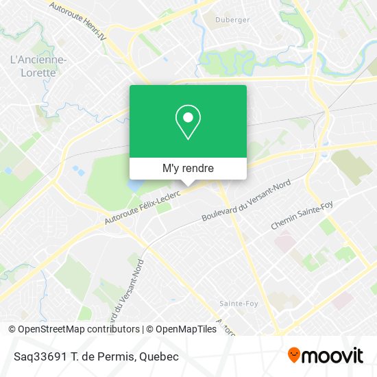 Saq33691 T. de Permis plan