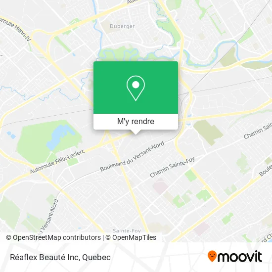 Réaflex Beauté Inc plan