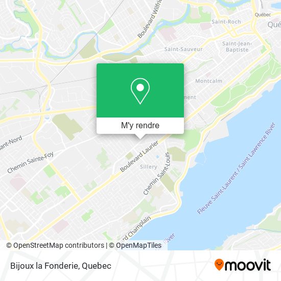 Bijoux la Fonderie plan