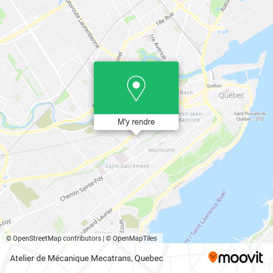 Atelier de Mécanique Mecatrans plan