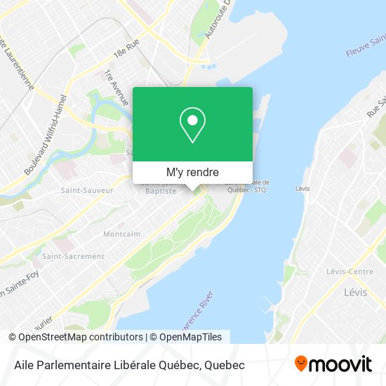 Aile Parlementaire Libérale Québec plan