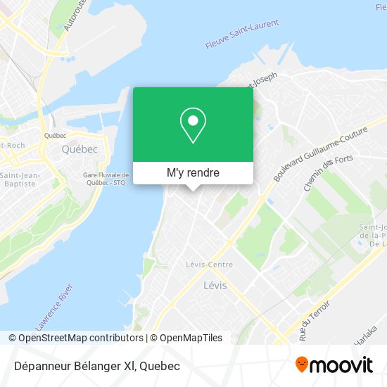 Dépanneur Bélanger Xl plan