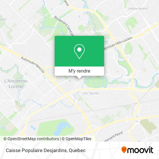 Caisse Populaire Desjardins plan