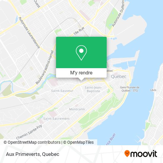 Aux Primeverts plan