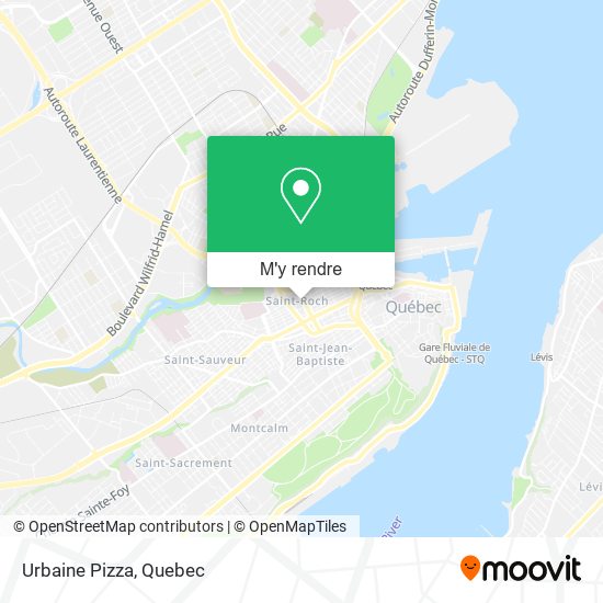 Urbaine Pizza plan