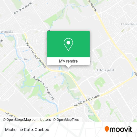 Micheline Cote plan