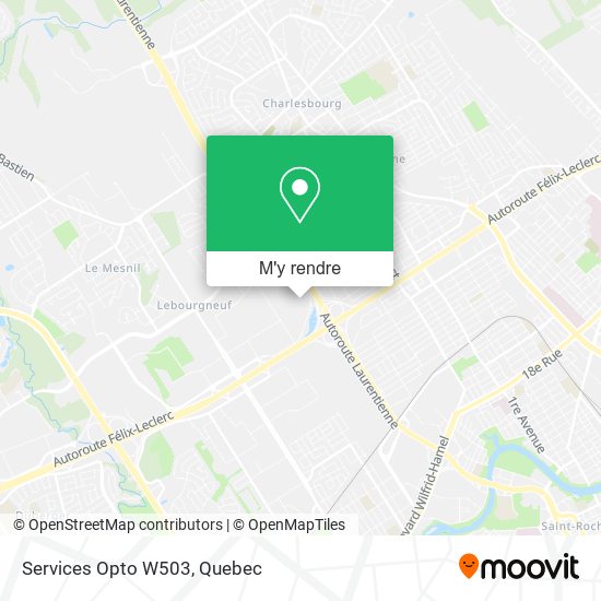 Services Opto W503 plan